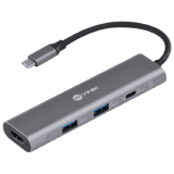 HUB USB TIPO C 4 EM 1 2USB 3.0 HDMI E TIPO C HC-4 VINIK