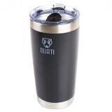 COPO TERMICO QUATI COM TAMPA 591ML PRETO