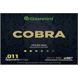 JOGO DE CORDAS VIOLAO AÇO .011 GIANNINI COBRA