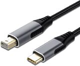 CABO TIPO C PARA  THUNDERBOLT MINI DISPLAY PORT 4K 60HZ 1.8M