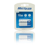 PILHA RECARREGAVEL AA MULTILASER 2500MAH C/2 CB053