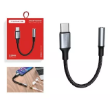 ADAPTADOR TIPO C PARA P2 FONE DE OUVIDO/MICROFONE TOMATE MCB-033