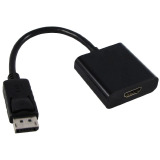 CONVERSOR DISPLAYPORT DP MACHO X HDMI FEMEA 4K MULTILASER WI371