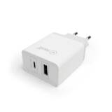 FONTE CARREGADOR 30W CHARGE IWILL USB A/ USB TIPO C - 1673