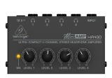 AMPLIFICADOR DE FONE 4 CANAIS ESTEREO BEHRINGER HA-400