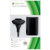 BATERIA E CARREGADOR PARA O CONTROLE XBOX 360