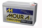 BATERIA SELADA 12V 9A MOURA ALARME E NOBREAK