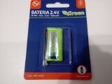 BATERIA TELEFONE SEM FIO GREEN 2.4 600MAH AAA