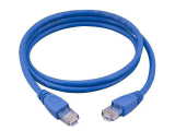 CABO DE REDE CAT5 2.5 METROS PATCH CORD AZUL