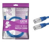 CABO DE REDE CAT5E 02 METROS PATCH CORD CHIPSCE  AZUL 018-1074