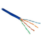 CABO DE REDE CAT5E METRO FORCE LINE AZUL