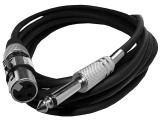 CABO MICROFONE XLR FEMEA P10 10M HAYONIK