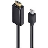 CABO MINI DISPLAYPORT MACHO PARA HDMI MACHO 1.8M