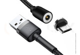 CABO USB CARREGADOR MAGNETICO V8 HMASTON SJX02-1