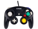 CONTROLE PARA PC COM FIO USB MODELO GAME CUBE