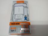 CARREGADOR CELULAR TIPO C 5.1A HMASTON 3 USB Y10-3