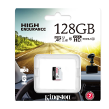 CARTAO DE MEMORIA KINGSTON MICRO SD 128GB ENDURANCE CFTV CLASSE 10 LEITURA 95MB/S GRAVAÇAO 45MB/S