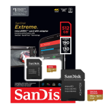 CARTÃO DE MEMORIA MICRO SD 512GB SANDISK EXTREME 190MBPS