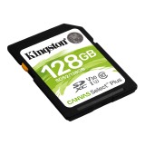 CARTAO DE MEMORIA SD KINGSTON 128GB 100MB CLASSE10 CANVAS SELECT PLUS