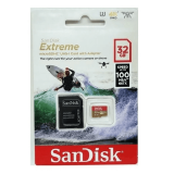 CARTÃO DE MEMORIA MICRO SD 32GB SANDISK CLASSE 10 EXTREME  100 MB/S