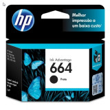 CARTUCHO 664 PRETO 2ML HP