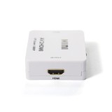 MINI CONVERSOR  RCA AV2 X HDMI BRANCO MF