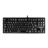 TECLADO MECANICO GAMER GAMDIAS HERMES E2 LED BRANCO ABNT2 SWITCH HUANO RED