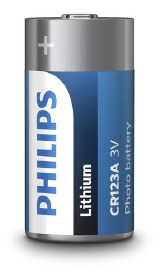 BATERIA PHILIPS 3V CR123A