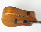 VIOLAO ELETROACUSTICO NYLON FOLK SD 301HC R WS FOSCO GALAXY STRINBERG