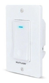 INTERRUPTOR INTELIGENTE MULTILASER 1 TECLA WI FI LIV SE 235