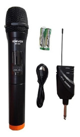 MICROFONE SEM FIO DEVOX DX-381 UHF SIMPLES