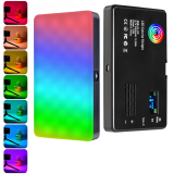 ILUMINADOR LED RGB FILL LIGHT CL120 COM BATERIA RECARREGAVEL