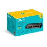 SWITCH 8 PORTAS GIGABIT 10/100/1000 TP LINK LS1008G  PLASTICO