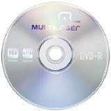 DVD 4.7GB COM CAPA PAPEL MULTILASER DV042