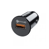 CARREGADOR VEICULAR TURBO POWER 4.0 18W USB HREBOS HS-308