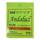 JOGO DE CORDAS UKULELE KL30 NYLON SOPRANO ANDALUZ