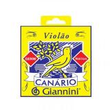 JOGO DE CORDAS VIOLAO NYLON GIANNINI CANARIO GENW