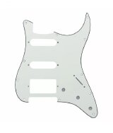 ESCUDO DE GUITARRA STRATO HSS BRANCO