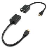 CABO EXTENSOR HDMI X RJ45 CAT5/6 ATE 30 METROS LT-181