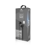 FONE DE OUVIDO C3 TECH INTRA AURICULAR SPIRIT EP-05 PRETO