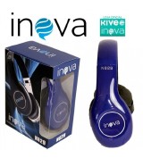 FONE DE OUVIDO HEADPHONE INOVA AZUL N829