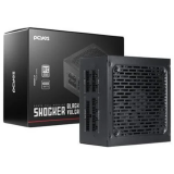 FONTE GAMER PCYES SHOCKER FULL MODULAR 600W 80 PLUS WHITE BLACK VULCAN FM600WBV