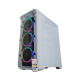 GABINETE GAMER KMEX TROOPER BRANCO 3 FANS CG-06B1