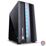 GABINETE GAMER VINIK 3 BAIAS SPECTRUM PRETO/ FRONTAL RGB S/ FONTE