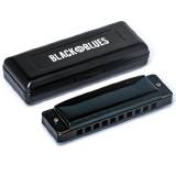 GAITA DE BOCA  HARMONICA BLACK BLUES  DO HERING