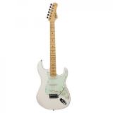 GUITARRA TAGIMA WOODSTOCK T530 STRATOCASTER BRANCO VINTAGE