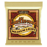 JOGO DE CORDAS PARA VIOLAO ACO ERNIE BALL EARTHWOOD 80/20 MEDIUM LIGHT 012-054