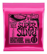 JOGO DE CORDAS PARA GUITARRA ERNIE BALL SUPER SLINKY 009.042