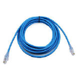 CABO DE REDE PATCH CORD CAT6 0.50CM AZUL