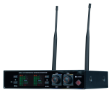 MICROFONE SEM FIO KADOSH K492MR BASTAO DUPLO UHF RECARREGAVEL TIPO C SYNC POR IR